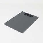 Menu Lëkure me kapëse metalike - A4 (Gri) - Figura 3