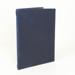 Menu Lëkure Dopio me Llastik A4 22x32 - (Blu)