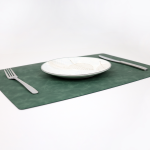 Shtroje për Tavolina 2 anë - Lëkurë Sintetike Velvet - 2 anë 32x45 - Jeshile (Standard) - Figura 2