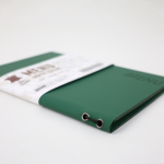 Menu Lëkurë Dopio me Llastik A5 15x22 - (Jeshile) - Figura 2