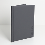 Menu Papercoat A4 me qese 24x31 - (Gri e errët)