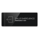 Sinjalistika 27.5x10 - Dalje Emergjence Majtas