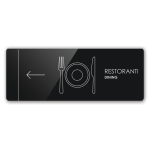 Sinjalistika 27.5x10 - Restoranti Majtas