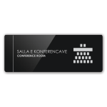 Sinjalistika 27.5x10 - Salla e Konferencave