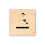 Sinjalistika 10x10 - Lejohet Duhani Drejt - Figura 2