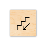 Sinjalistika 10x10 - Shkallët Poshtë - Figura 2