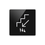 Sinjalistika 10x10 - Tualet Poshtë 2