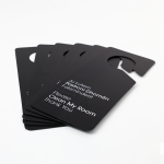 Doorhanger PVC - E zezë (M2) - Figura 2