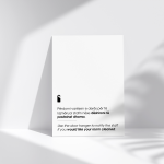 Rregullore - Doorhanger