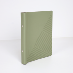 Menu Lëkurë Sintetike - Mekanizëm me Unaza A5 (Jeshile)