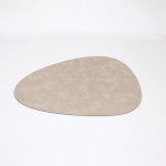 Shtroje për Tavolina Ovale – Lëkurë Sintetike – 2 Anë 32×45 – Bezhë (12 cp Standard)