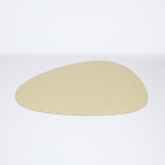 Shtroje për Tavolina Ovale – Lëkurë Sintetike – 1 Anë 32×45 – Krem (12 cp Standard)