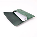 Mbajtëse Fature me Llastik - Lëkurë Sintetike (Jeshile) - Figura 2