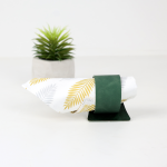 Mbajtëse Pecete Lëkurë Sintetike (Jeshile-2) - Figura 2