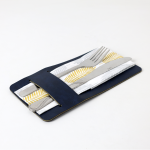 Mbajtëse Servisesh Lëkurë Sintetike (Blu) - Figura 2